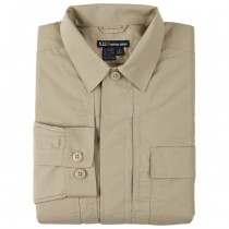 5.11 TDU Long Sleeve Ripstop Shirt - TDU Khaki