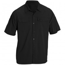 5.11 Freedom Flex Woven Short Sleeve Shirt - Black
