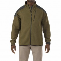 5.11 Tactical Full Zip Sweater - Field Green