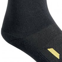 First Tactical Cotton 6 Inch Duty Sock 3-Pack - Black - S/M