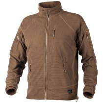 Helikon Alpha Tactical Grid Fleece Jacket - Coyote - XS