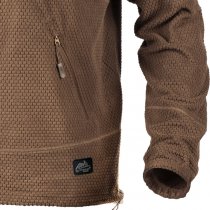 Helikon Alpha Tactical Grid Fleece Jacket - Coyote - S