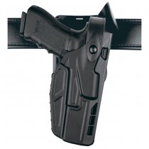 Safariland 7365 ALS/SLS Low Ride Level III Duty Holster Glock 17/22 & TacLight - Black - Right