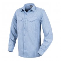 Helikon Defender Mk2 Gentleman Shirt - Melange Light-Blue - XS