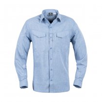 Helikon Defender Mk2 Gentleman Shirt - Melange Light-Blue - S