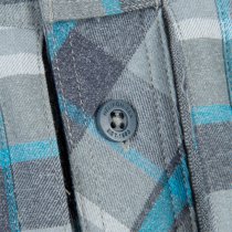 Helikon Defender Mk2 Pilgrim Shirt - Blue-Plaid - S