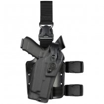 Safariland 6305RDS ALS/SLS Tactical Holster Quick-Relase Leg Strap Cordura Finish Glock 34 RedDot & TacLight