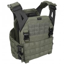 Warrior Low Profile Carrier Solid Sides V1 - Ranger Green - M