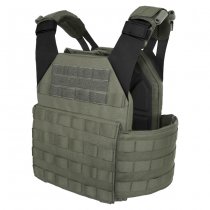 Warrior Low Profile Carrier Solid Sides V1 - Ranger Green - M