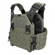 Warrior Low Profile Carrier Solid Sides V1 - Ranger Green - M