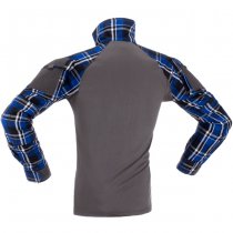 Invader Gear Flannel Combat Shirt - Blue - XL