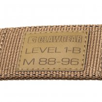 Clawgear Level 1-B Belt - Coyote - S