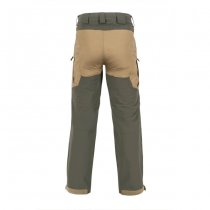 Helikon Hybrid Outback Pants Duracanvas - Taiga Green / Black - S - Regular