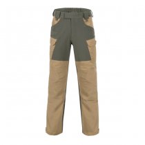 Helikon Hybrid Outback Pants Duracanvas - Taiga Green / Black - S - Regular