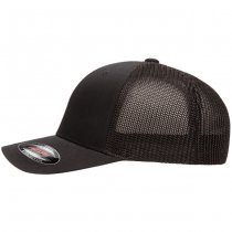 Flexfit Mesh Trucker Cap - Black - S/M