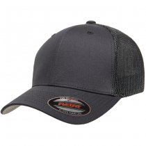 Flexfit Mesh Trucker Cap - Dark Grey - S/M