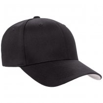 Flexfit Wooly Combed Cap - Black - S/M