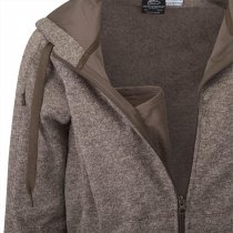 Helikon Covert Tactical Hoodie FullZip - Melange Light Tan - S