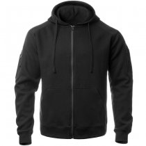 Pitchfork Tactical Hoodie Zippered - Black - L