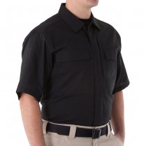 First Tactical Men's V2 BDU Short Sleeve Shirt - Black - XL