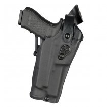 Safariland 6360RDS ALS/SLS Mid-Ride Holster Glock 17 MOS RedDot & TacLight - Black - Right