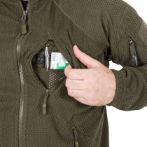 Helikon-Tex Alpha Tactical Grid Fleece Jacket - Navy Blue - XS