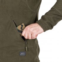 Helikon-Tex Alpha Tactical Grid Fleece Jacket - Navy Blue - XS