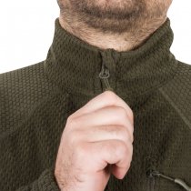 Helikon-Tex Alpha Tactical Grid Fleece Jacket - Navy Blue - XS