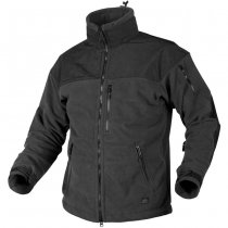 Helikon Classic Army Fleece Windblocker Jacket - Black - XS