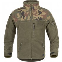 Helikon-Tex Polish Infantry Fleece Jacket - Olive Green / PL Woodland - XS