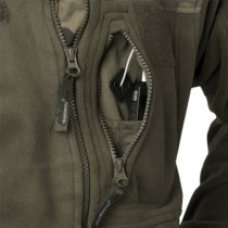 Helikon Polish Infantry Fleece Jacket - Olive Green / PL Woodland - M