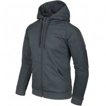 Helikon-Tex Urban Tactical Hoodie FullZip - Melange Black-Grey