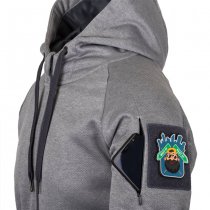 Helikon Urban Tactical Hoodie FullZip - Melange Black-Grey - S