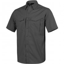 Helikon Defender Mk2 Short Sleeve Shirt - Black - 3XL