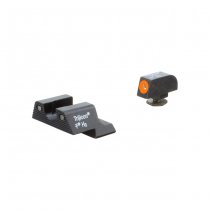 Trijicon GL113-C-600785 Night Sights - Glock Small Frames - Orange Outline Green Tritium