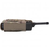 Warrior Laser Cut Adjustable Radio Pouch - Multicam