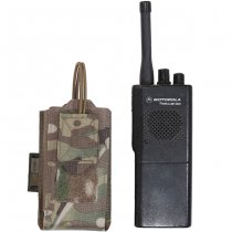 Warrior Laser Cut Adjustable Radio Pouch - Multicam