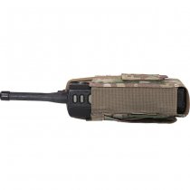 Warrior Laser Cut Adjustable Radio Pouch - Multicam