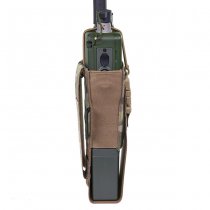 Warrior Laser Cut MBITR/Harris Radio Pouch - Multicam