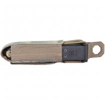 Warrior Laser Cut Single Bungee Pistol Magazine Pouch - Multicam