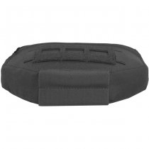 Warrior Laser Cut Drop Down Velcro Utility Pouch - Black