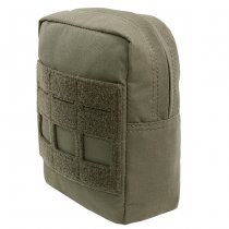 Warrior Laser Cut Small Vertical Utility Pouch - Ranger Green