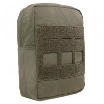 Warrior Laser Cut Small Vertical Utility Pouch - Ranger Green