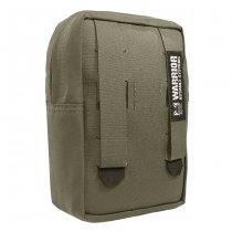 Warrior Laser Cut Small Vertical Utility Pouch - Ranger Green