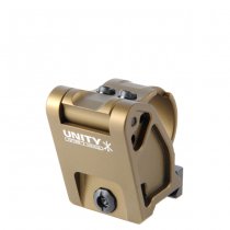 Unity Tactical FAST Aimpoint Magnifier Mount - Dark Earth