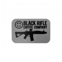 Black Rifle Coffee Classic Logo Sticker - Grey