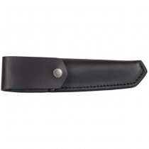 Morakniv Garberg Black C & Leather Sheath - Carbon Steel - Black