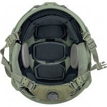 Pitchfork FAST Ballistic Combat Helmet High Cut - Coyote - Deluxe - XL/XXL