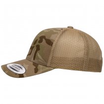 Flexfit Multicam Retro Trucker Snapback Cap - Multicam Arid / Tan