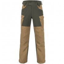 Helikon Hybrid Outback Pants Duracanvas - Coyote / Taiga Green - XL - Short